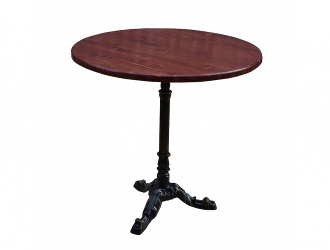 Чугунный круглый стол КАФЕ