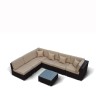 Afina Комплект мебели из иск. ротанга YR822 Brown